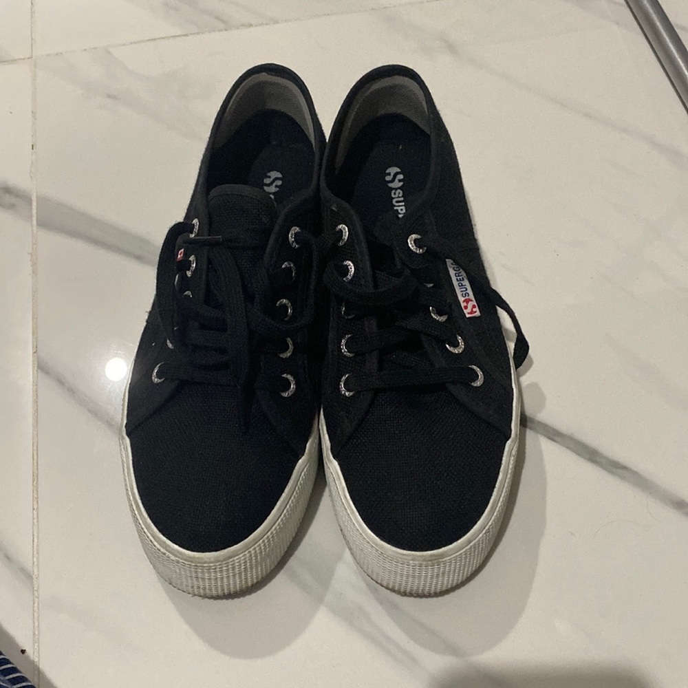 Platform superga sneakers